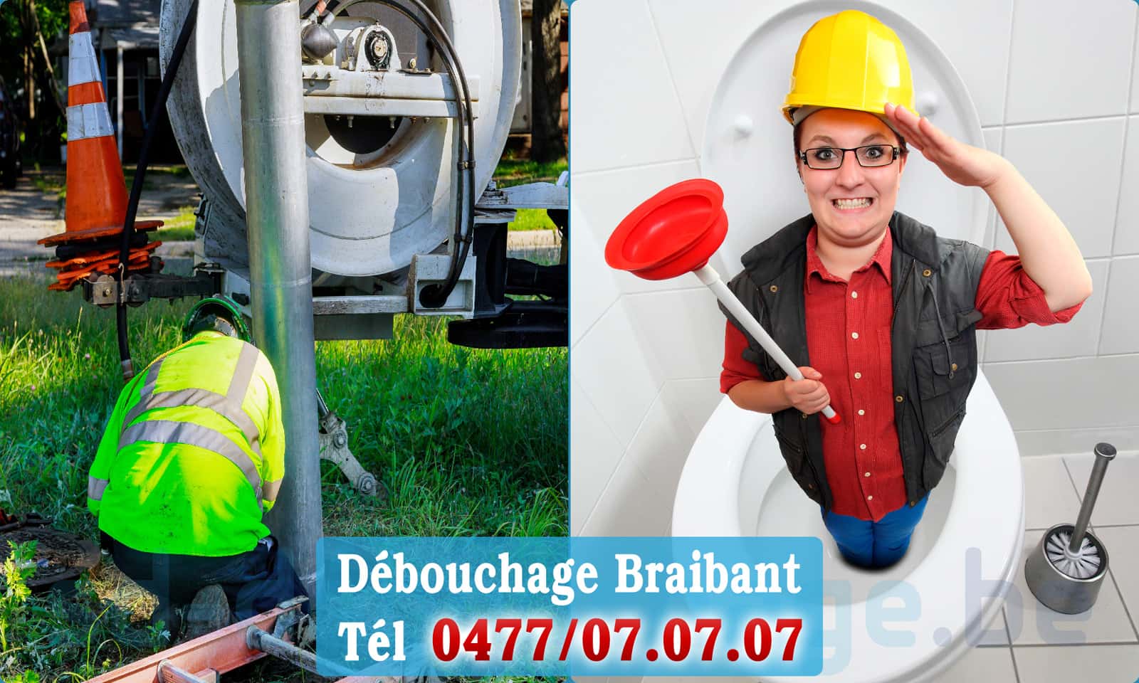 Déboucher canalisation maison Braibant rapide et efficace - 0477 07 07 07
