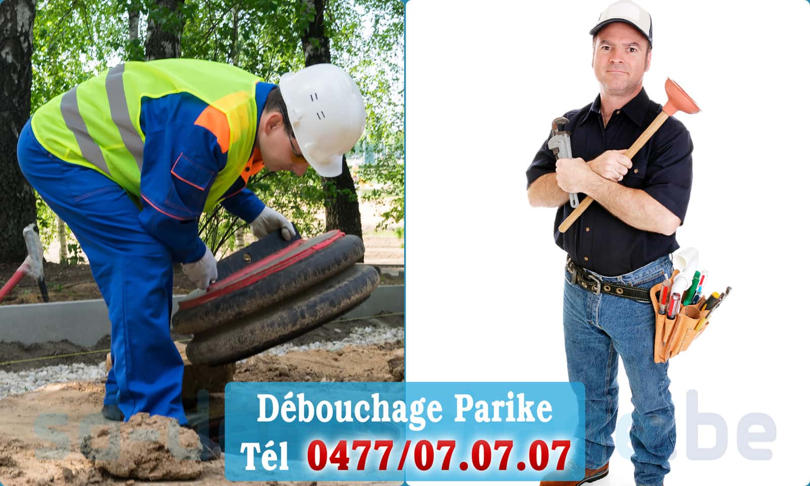 Débouchage de canalisation Parike rapide et efficace - 0477 07 07 07
