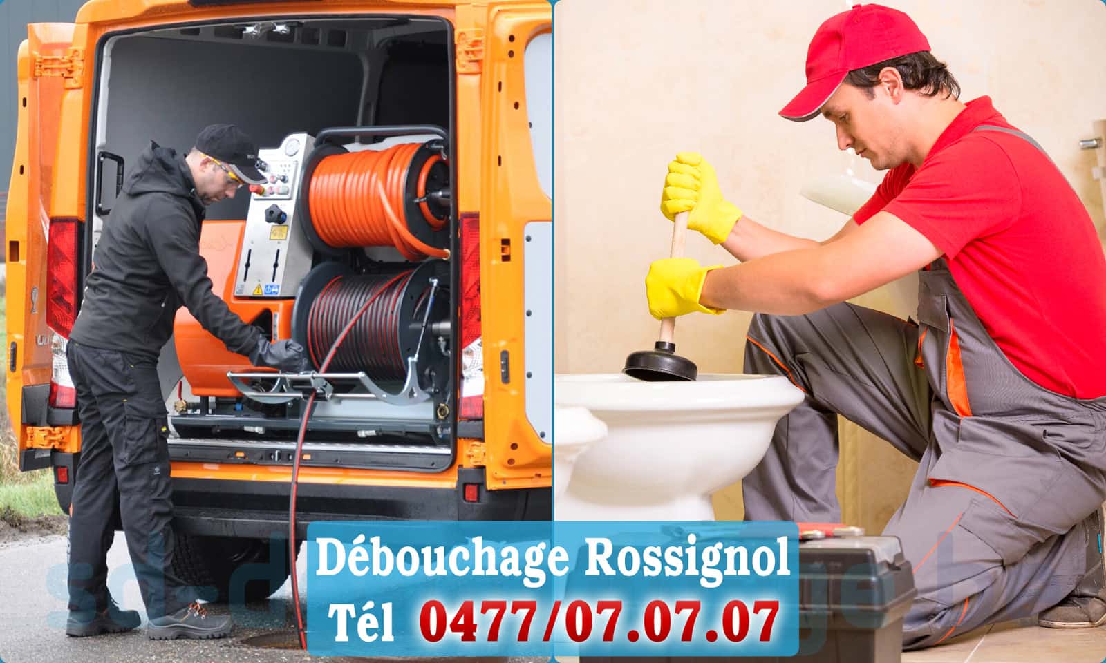 Débouchage de canalisation Rossignol rapide et efficace - 0477 07 07 07